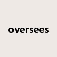 oversees是什么意思