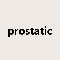 prostatic是什么意思