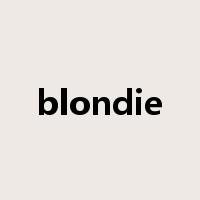 blondie是什么意思