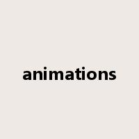 animations是什么意思