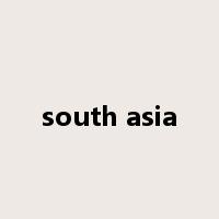 south asia是什么意思