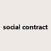 social contract是什么意思