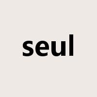 seul是什么意思