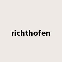 richthofen是什么意思