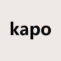 kapo是什么意思
