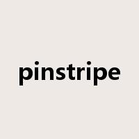 pinstripe是什么意思