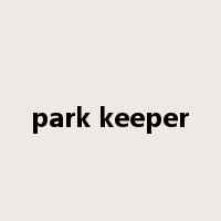 park keeper是什么意思