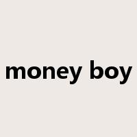 money boy是什么意思