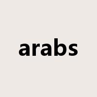 arabs是什么意思