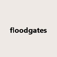 floodgates是什么意思