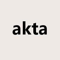 akta是什么意思