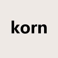 korn是什么意思