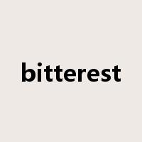 bitterest是什么意思