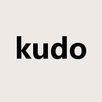 kudo是什么意思