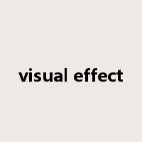 visual effect是什么意思