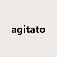 agitato是什么意思