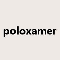 poloxamer是什么意思