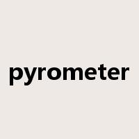 pyrometer是什么意思