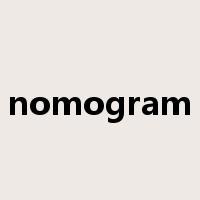 nomogram是什么意思