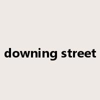 downing street是什么意思