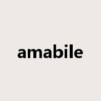 amabile是什么意思