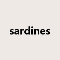 sardines是什么意思