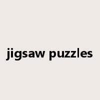 jigsaw puzzles是什么意思