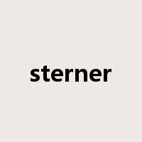 sterner是什么意思