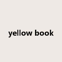 yellow book是什么意思