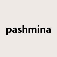 pashmina是什么意思