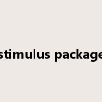 stimulus package是什么意思