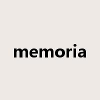 memoria是什么意思