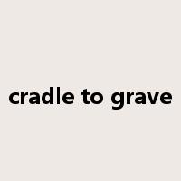 cradle to grave是什么意思