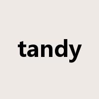 tandy是什么意思
