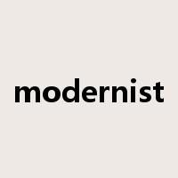modernist是什么意思