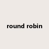 round robin是什么意思