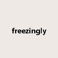 freezingly是什么意思