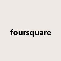 foursquare是什么意思