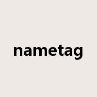 nametag是什么意思