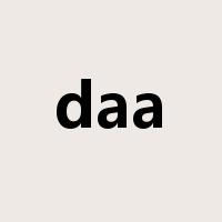daa是什么意思