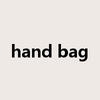 hand bag是什么意思