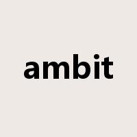 ambit是什么意思
