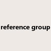 reference group是什么意思