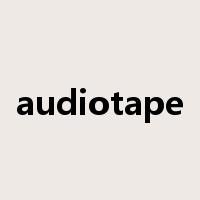 audiotape是什么意思