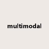 multimodal是什么意思