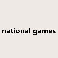 national games是什么意思