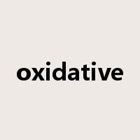 oxidative是什么意思