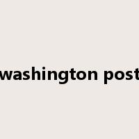 washington post是什么意思