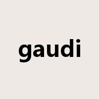 gaudi是什么意思