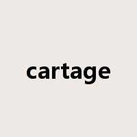cartage是什么意思